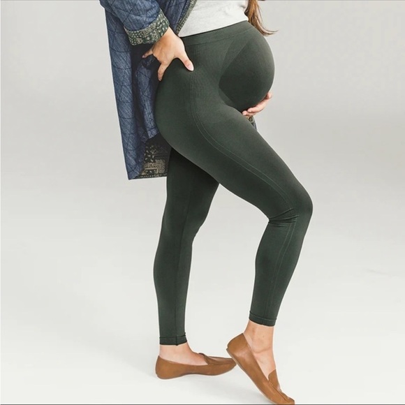 BLANQI Pants - BLANQI Green maternity support leggings sz small